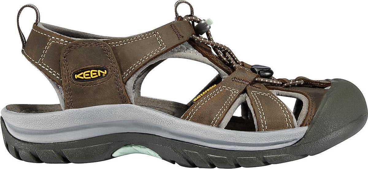 Keen Dames Venice Sandalen Bruin Grijs Maat US8 EU38.5