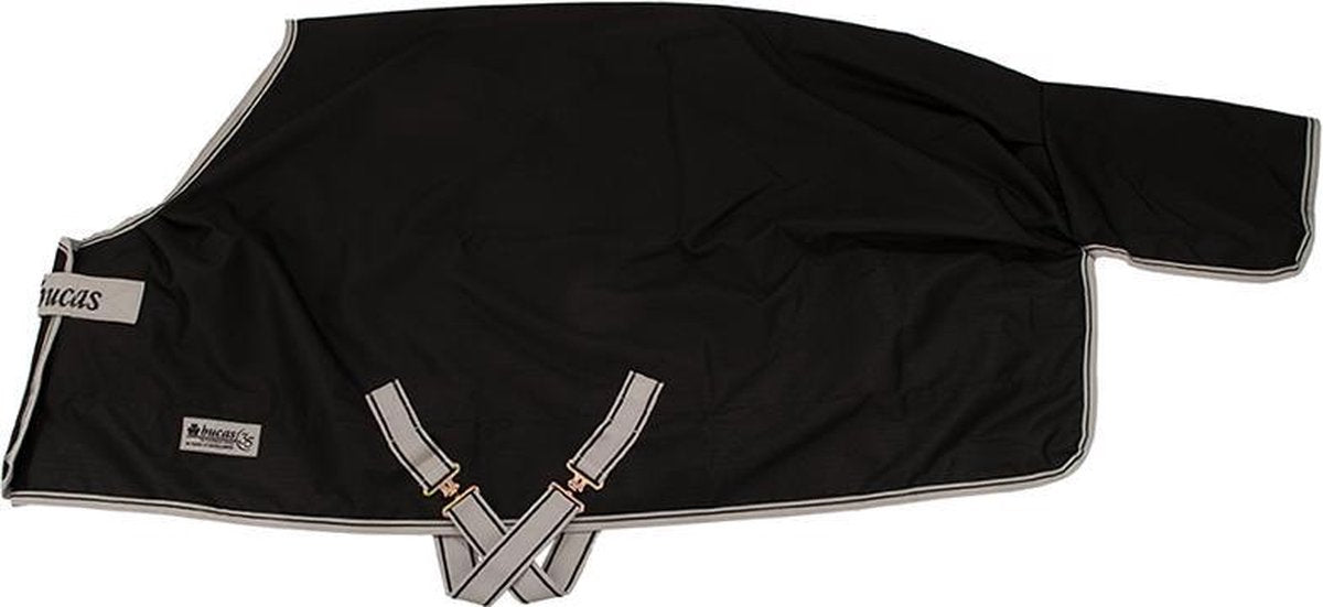 Bucas Anniversary Turnout Light Stay-dry 160 Zwart / Zilver