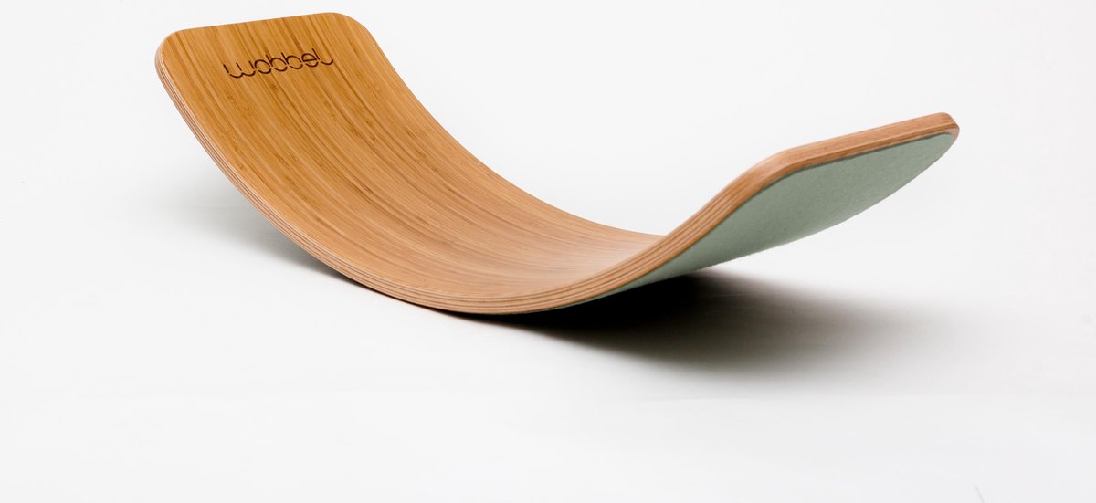 Wobbel Original Bamboe met Vilt - Bos