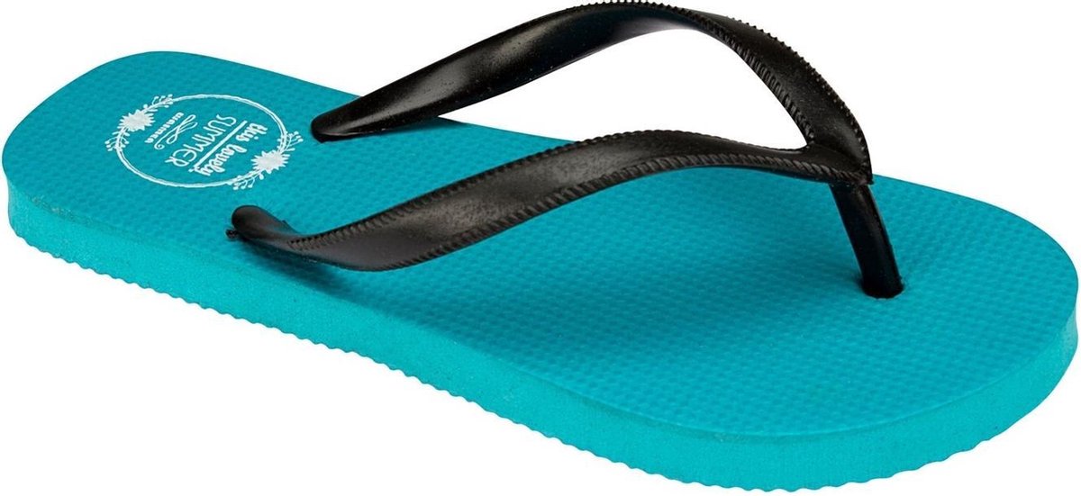 Waimea Teenslippers Junior - Uni - Aqua/Zwart - 31