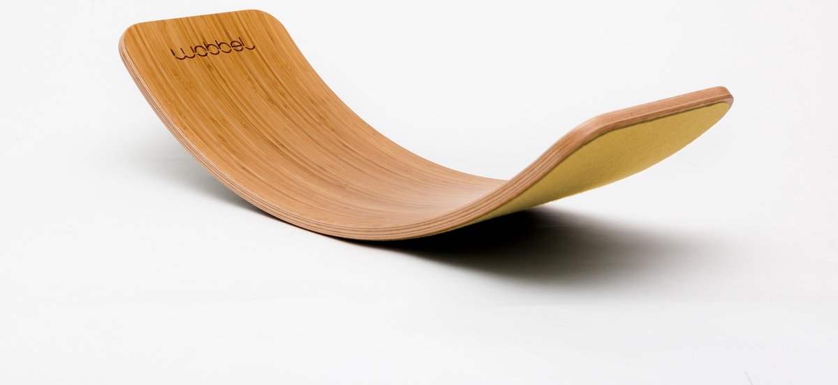 Wobbel Original Bamboe vilt mosterd