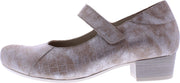 Verhulst Emily pump wijdte H 7309 - 25 - 58_3016 Zilver print maat 6½