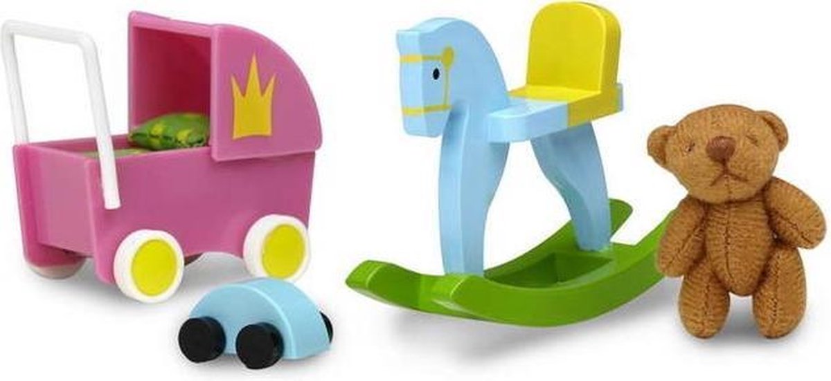 Lundby Smaland poppenhuis speelgoedset