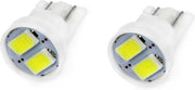 T10 - 5730 - 2 LED - 12 volt - 2 stuks