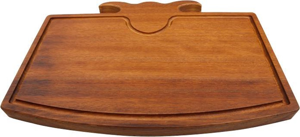 Hamburger | steak bord master - irokohout - 38 x 27 cm