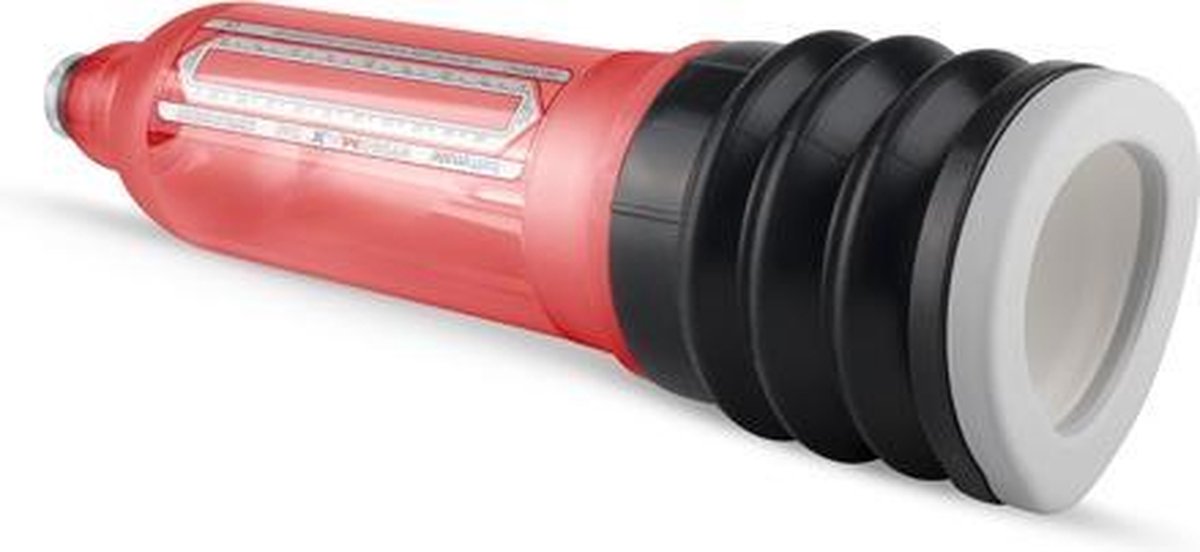 Bathmate Hydromax 9 - Rood - Rood - BDSM - Vacu√ºm Pompen - Toys voor heren - Pumps & Enlargers