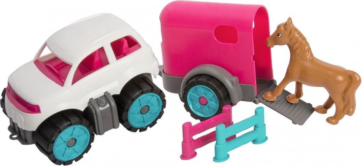 BIG Power-Worker Mini Ponytransporter - Speelgoed - Ponytransporter - Auto - Speelgoedauto - Kinderauto - Transporter