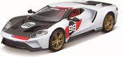 Ford GT #98 2021 Heritage Collection (Wit) (15cm) 1/32 Bburago - Modelauto - Schaalmodel - Model auto - Miniatuurautos - Miniatuur auto