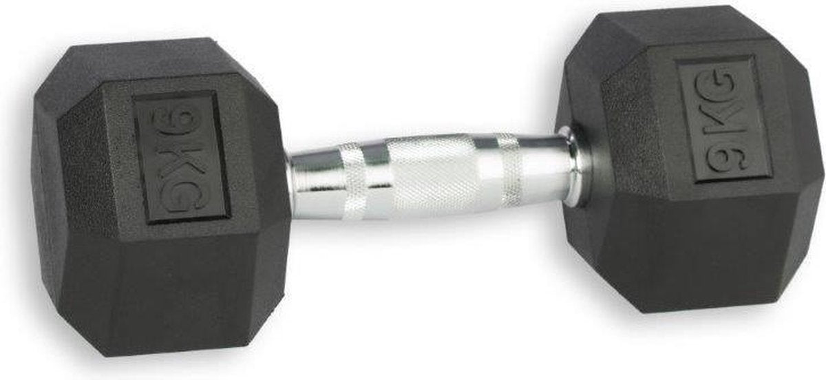 GorillaGrip Hex Dumbbell - 9 kg