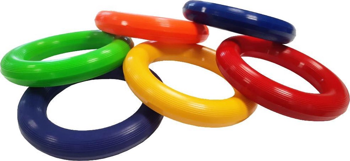 Ringwerpen Werpringen Ø18 cm - Set 6 stuks - Luchtgevuld