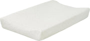 Cottonbaby aankleedkussenhoes soft sparkle wit/taupe