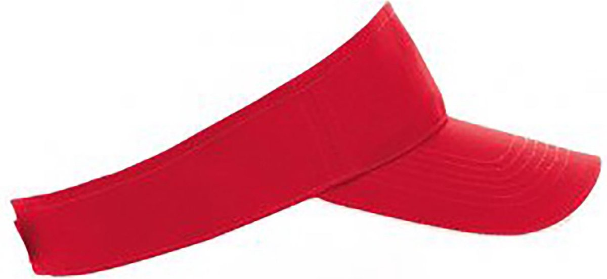 SOLS Unisex Ace Zonneklep (Rood/Wit)