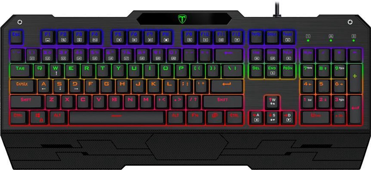 T-DAGGER Pro X Toetsenbord Gaming Mechanisch - QWERTY – Bedraad - Zwart