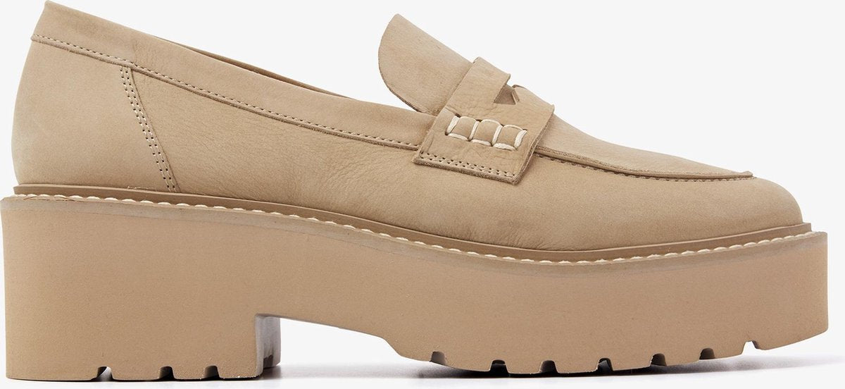 VIA VAI Lois Bell Loafers - Instappers - Beige - Maat 37