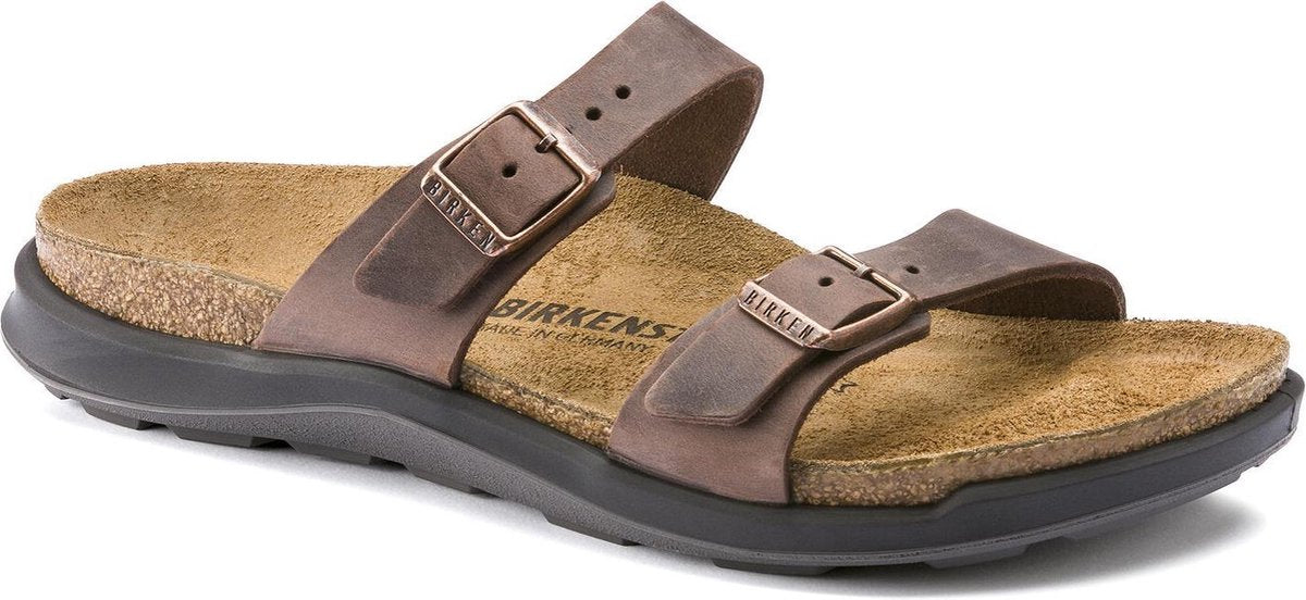 Birkenstock slipper SIERRA Habana narrow Fettleder Artic Old - Maat 39