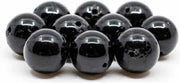 Edelsteen Losse Kralen Zwarte Toermalijn – 10 stuks (12 mm)