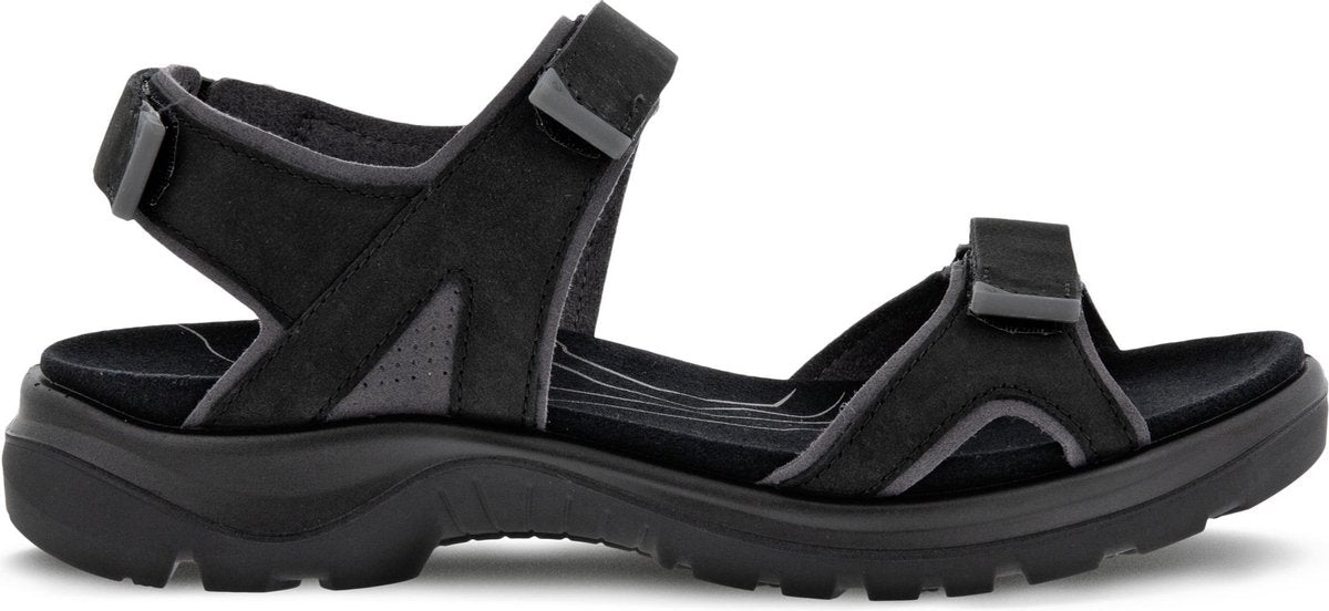 Ecco Yucatan dames sandaal - Zwart - Maat 36
