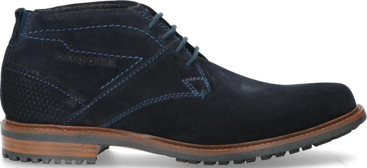 Bugatti Veterboots blauw - Maat 46