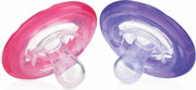 Nûby - 2 Natural Flex™ Cherry Fopspenen - Paars & Roze - 6-36m