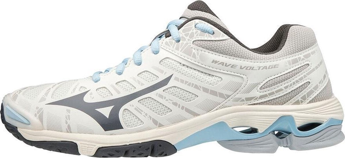 Mizuno Wave Voltage Dames - Wit - maat 37