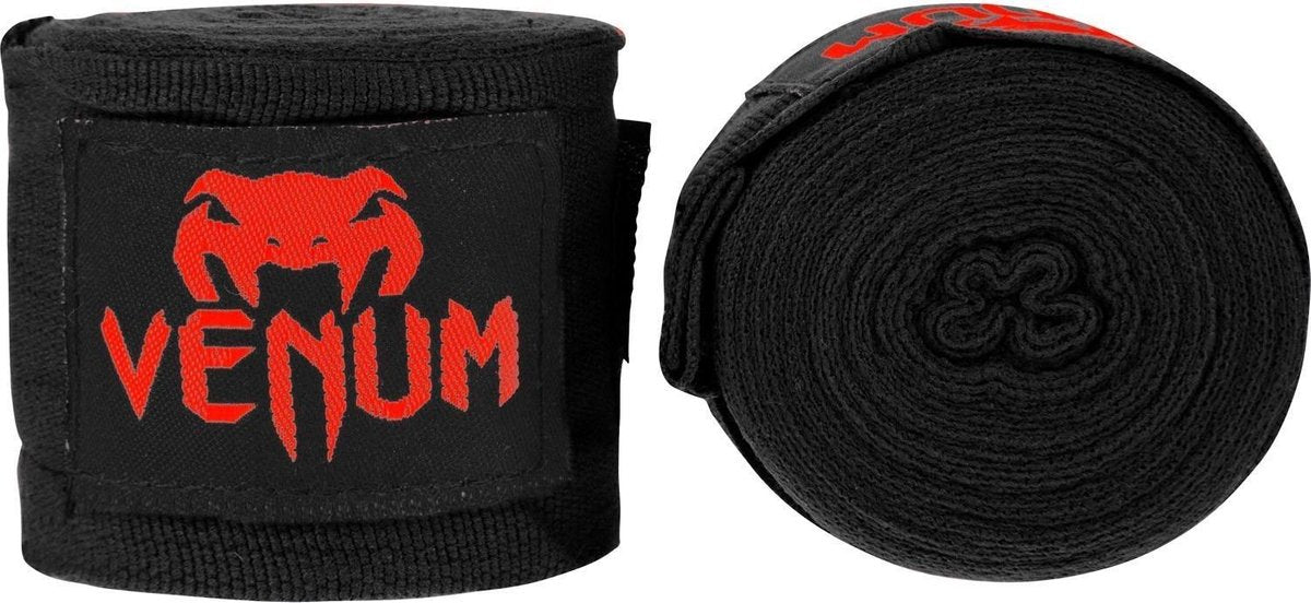 Venum Bandage Senior 400cm Zwart/Rood - Senior