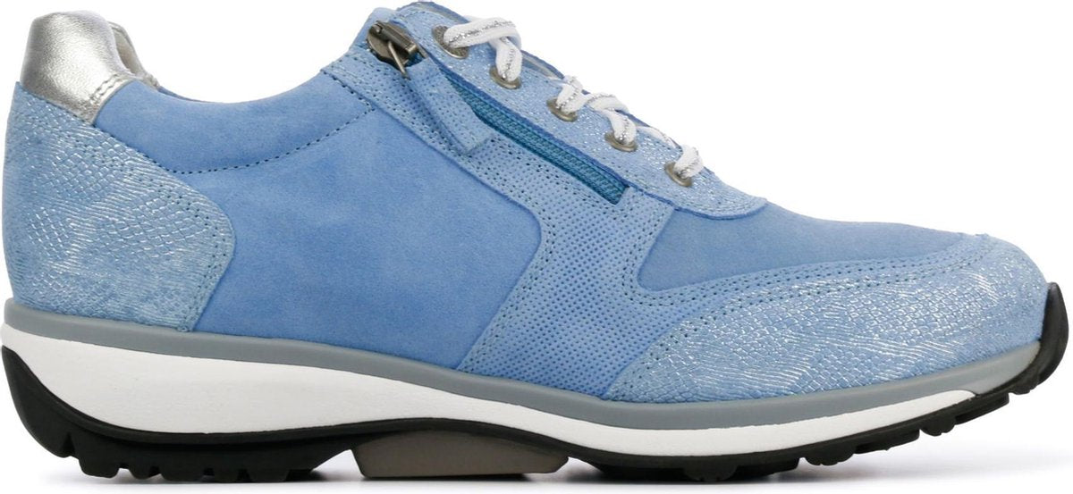 Xsensible Vrouwen Suède Lage sneakers / Damesschoenen 30103.2 - Jeans - Maat 42