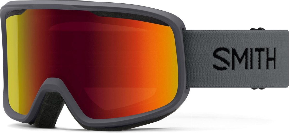 Smith As Frontier Skibril - Charcoal - Mannen - Maat 99