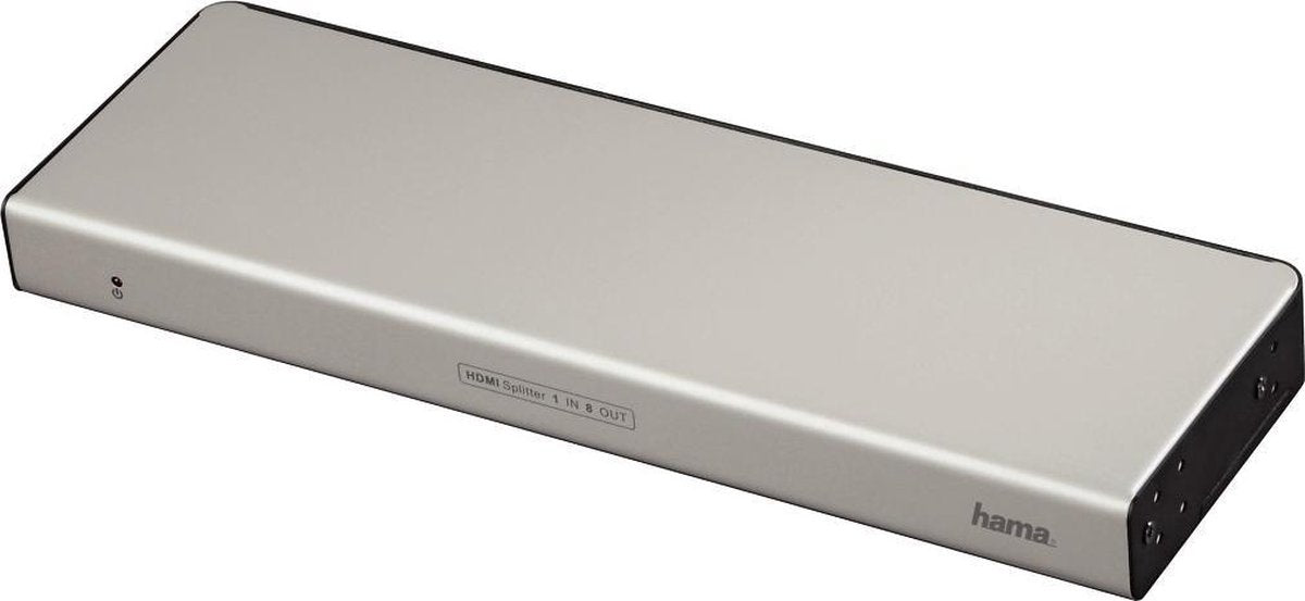 Hama ''HDMI108'' Distribution Amplifier Zilver