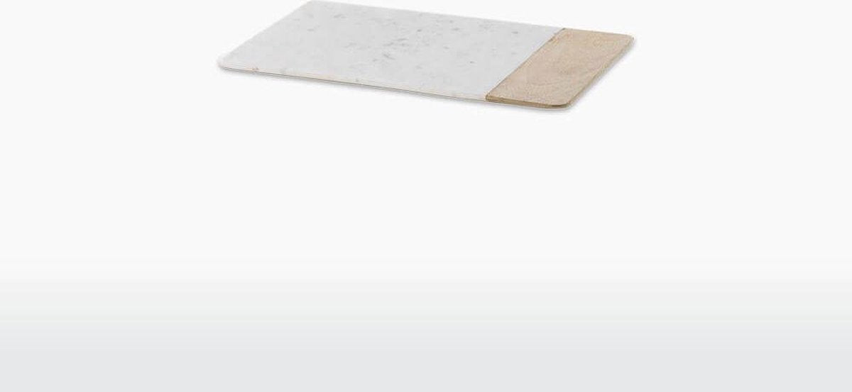 Nkuku Snijplank Marmer Wit - Bwari Long Marble Board - 2 x 23