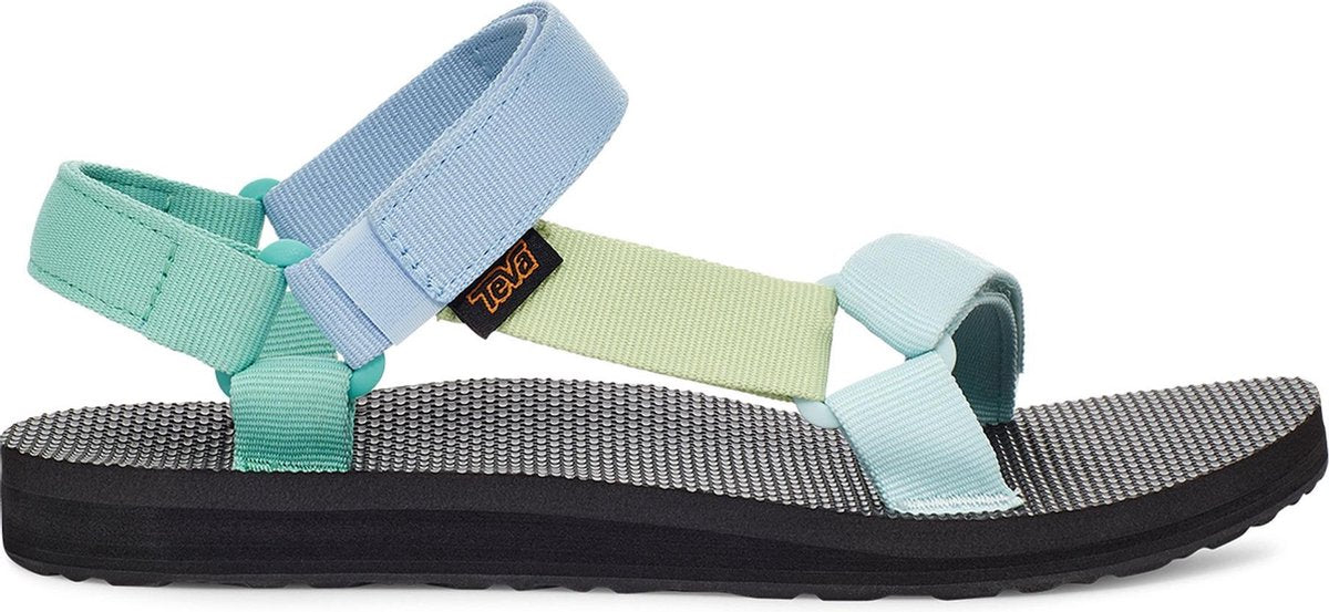 TEVA W Original Universal Sandalen Dames - Blauw / Groen - Maat 42