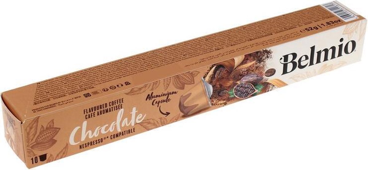 BELMIO - Belmio Yucatan Chocolate  koffie - 10 capsules - 541515031181