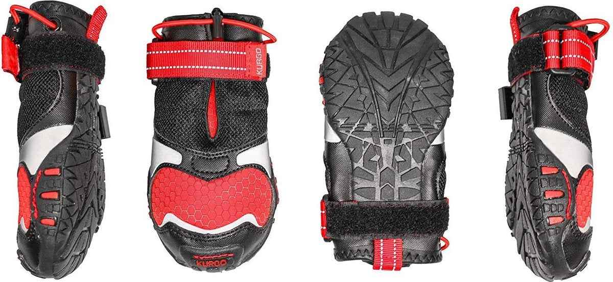 Kurgo Hondenschoenen Kurgo Blaze Cross Rood Maat Xs