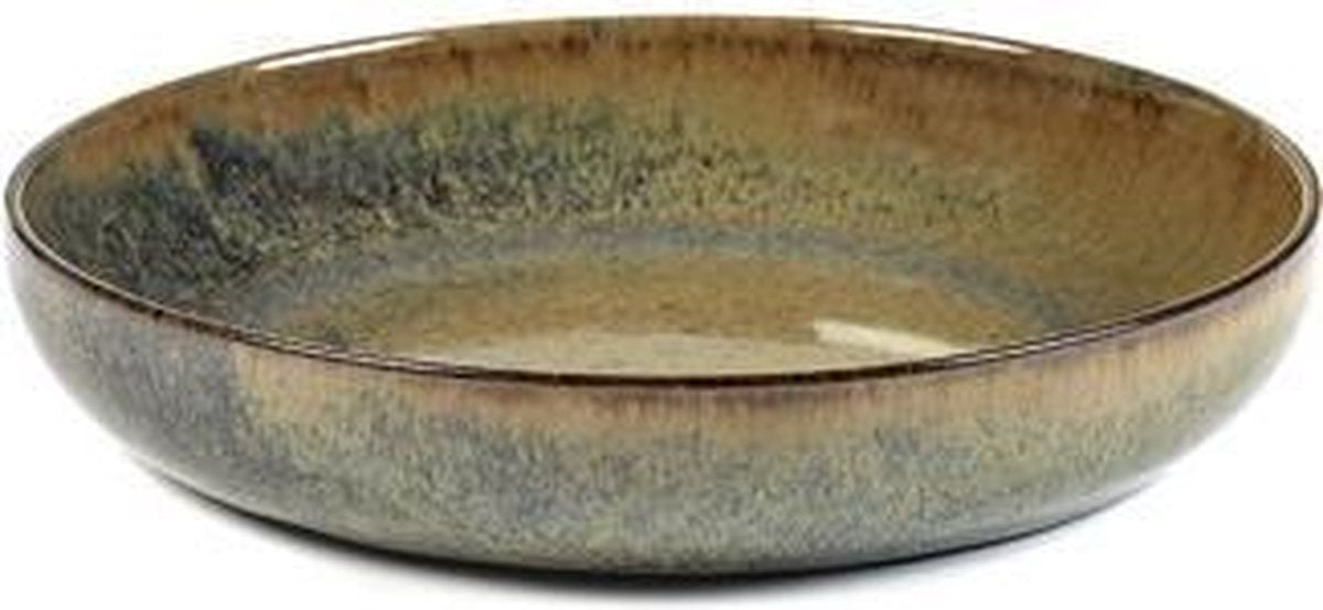 Serax Surface By Sergio Herman Diep Bord - Ø21cm x H4cm - 4 stuks - Indi Grey