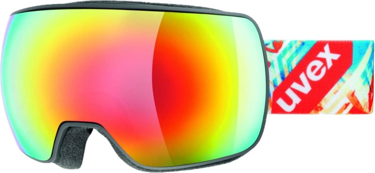 UVEX Compact FM goggles zwart/bont