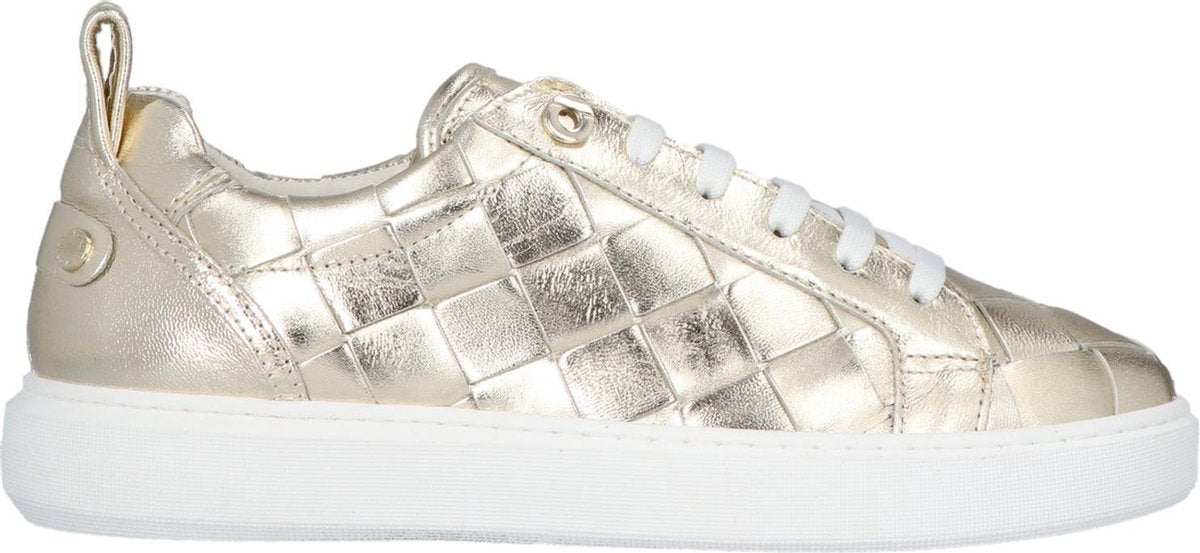 Notre-V 02-14 Lage sneakers - Leren Sneaker - Dames - Goud - Maat 37