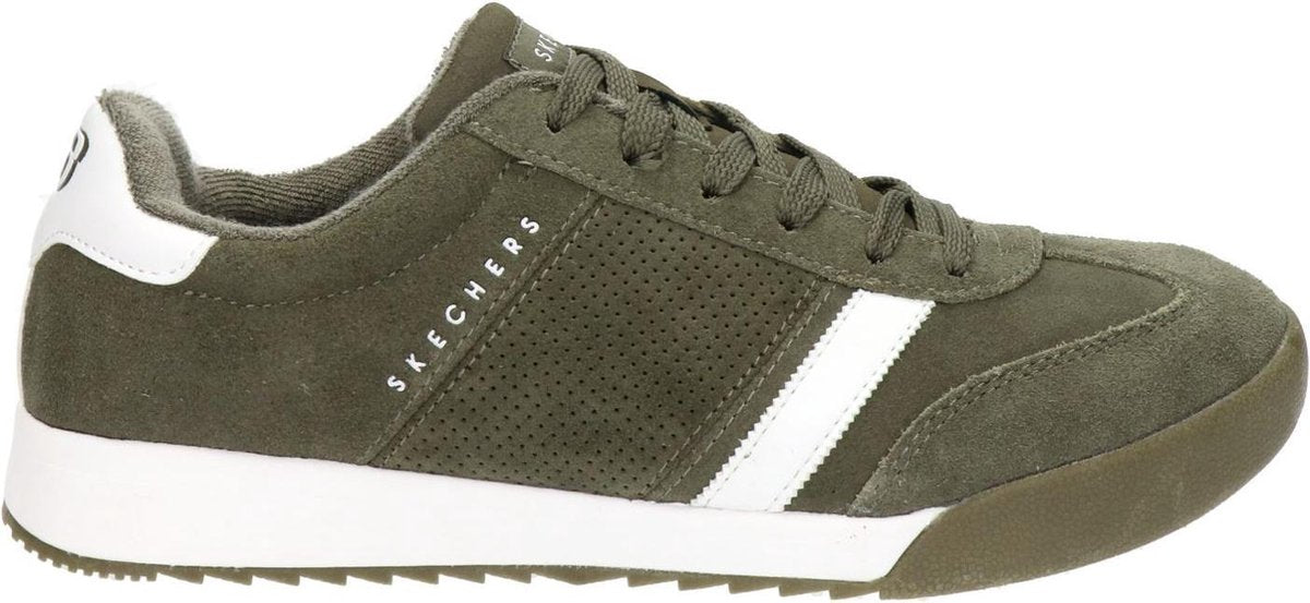 Skechers Zinger heren sneaker - Donker groen - Maat 45
