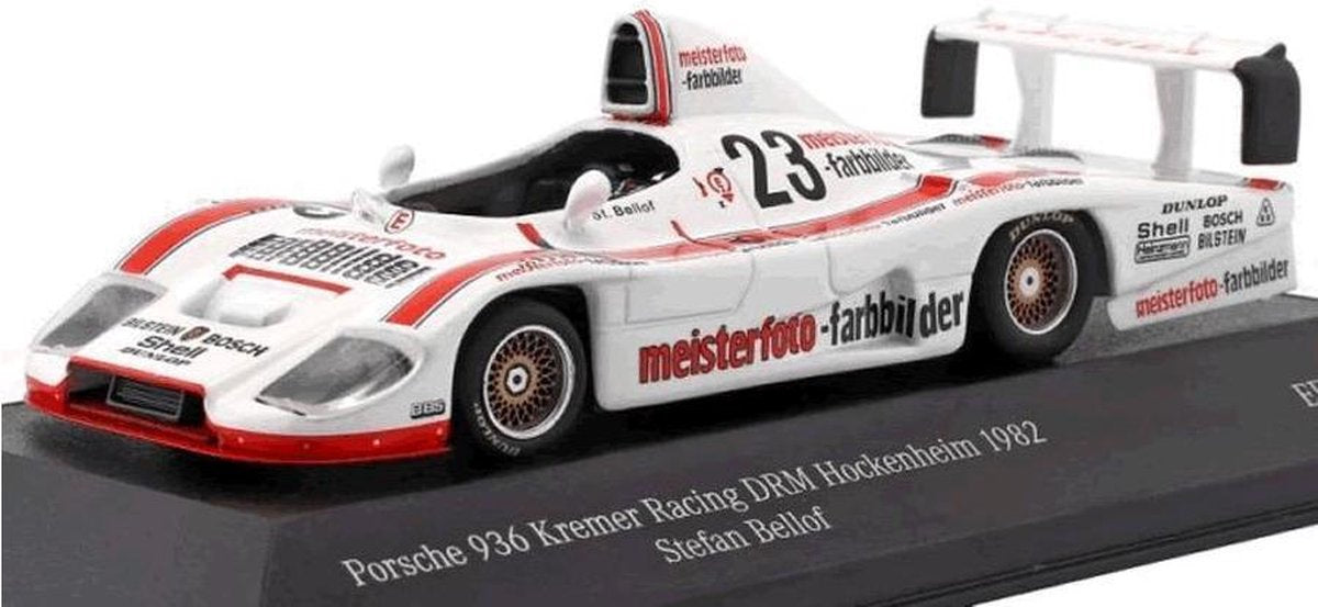 Porsche 936 Stefan Bellof - DRM Hockenheim 1982 - CMR miniatuur auto 1:43