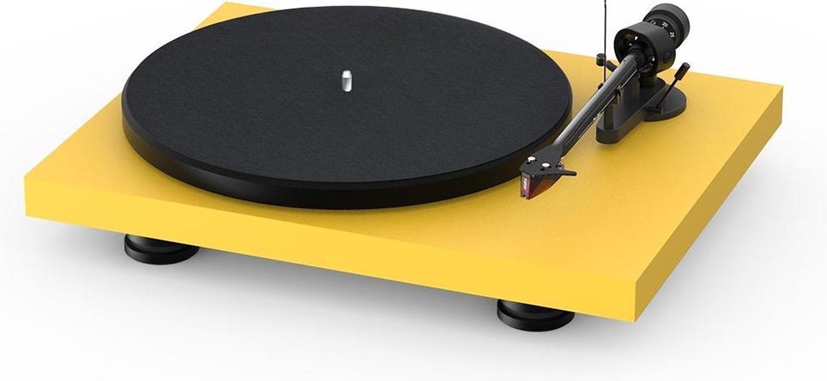 Pro-Ject Debut Carbon EVO satijn geel Platenspeler