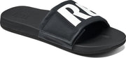Reef Slippers - Maat 46 - Mannen - zwart - wit