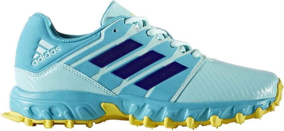 Adidas Lux Junior Hockeyschoenen - Outdoor schoenen  - blauw licht - 28