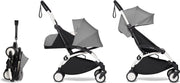 Babyzen YOYO² buggy COMPLEET / FULL SET 0+ en 6+ grijs frame wit