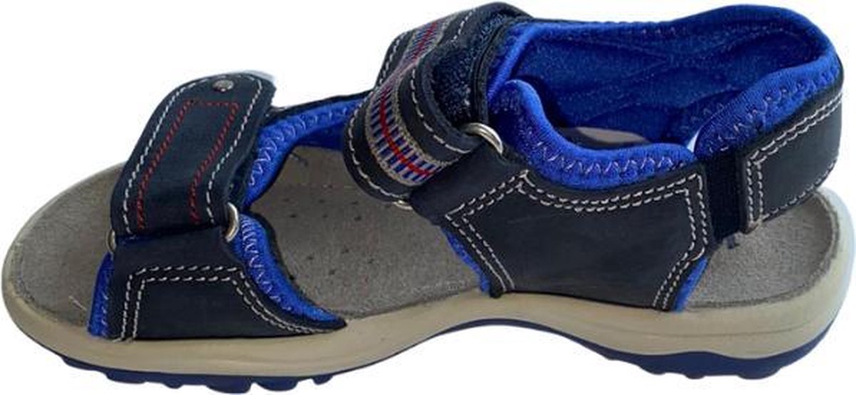 Kickers - Kick J.Sandaal Vrije Ph20802/3 - Jongens - Blauw - 803 Blu Altremare