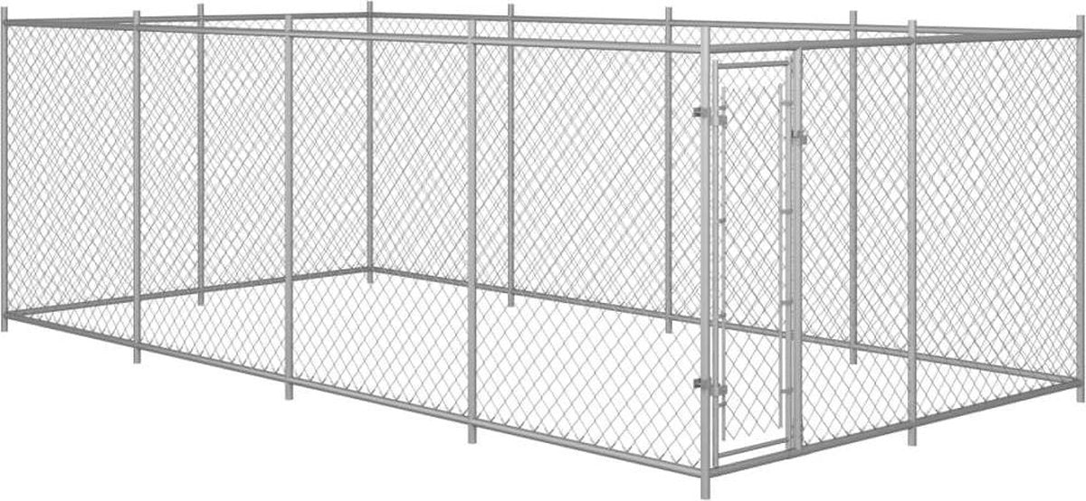 Medina Hondenkennel voor buiten 8x4x2 m