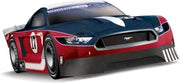 Carrera 20030939 DIGITAL 132 Auto Ford Mustang GTY No. 17
