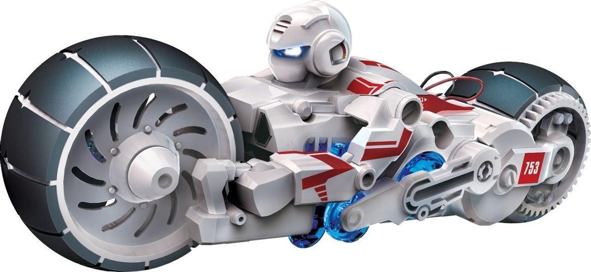 POWERplus Racehorse Zout Water Aangedreven Motor Fiets - Educatief Speelgoed - Brandstofcel die loopt op paar druppels zout water