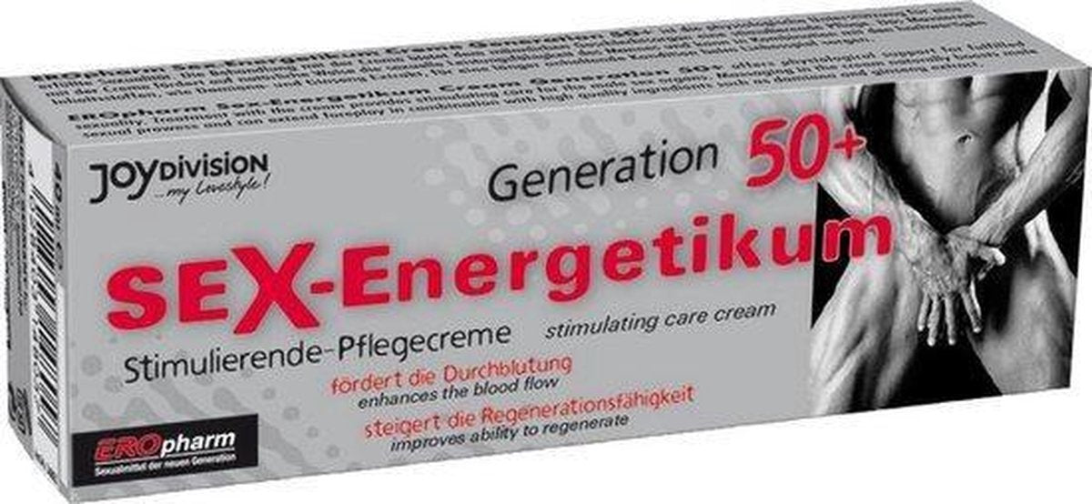 EROpharm - Sex-Energetikum Generation 50+ Cream - 40 ml - Stimulating Lotions and Gel -