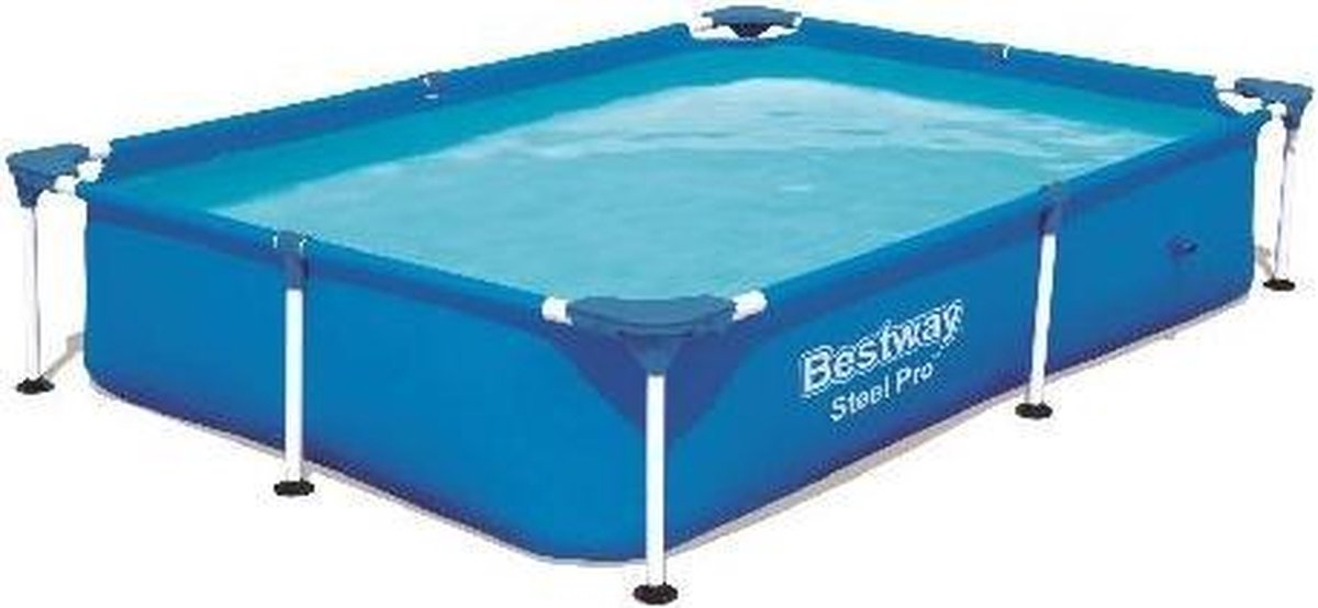 Bestway Steel Pro Zwembad - 221x150x43 cm