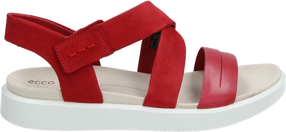 Sandaal ECCO Women Flowt Chile Red Chilli Red Sambal Diffuse-Schoenmaat 41