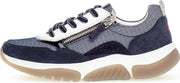 Gabor Rollingsoft 66.938.46 Dames Wandelsneakers - Blauw - Maat 39