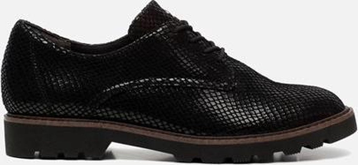 Tamaris Veterschoenen zwart - Maat 36